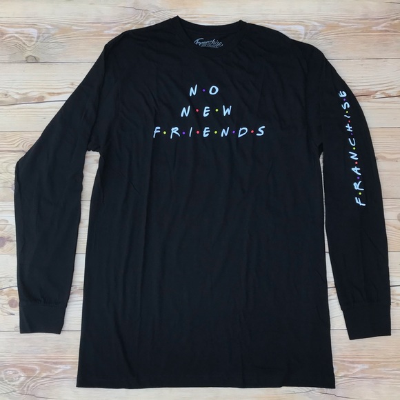 No New Friends Franchise Long Sleeve Tee - Picture 5 of 16